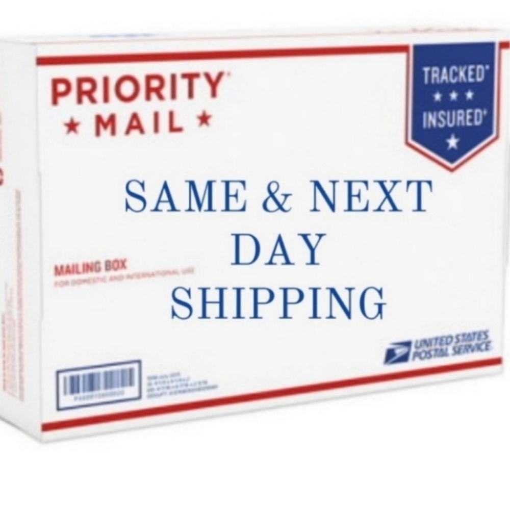 Same Day or Next Day shipping